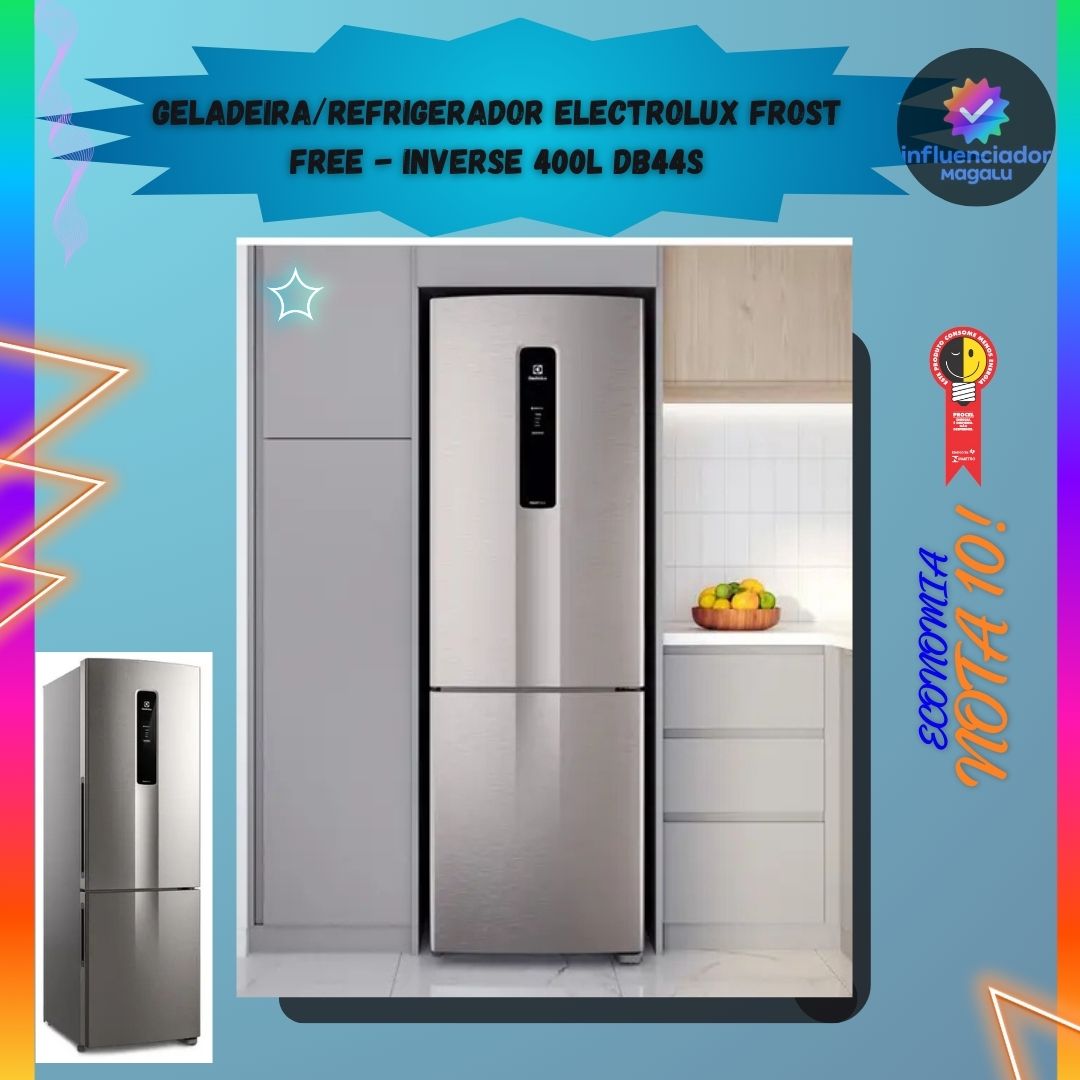 Geladeira/Refrigerador Electrolux Frost Free - Inverse 400L DB44S